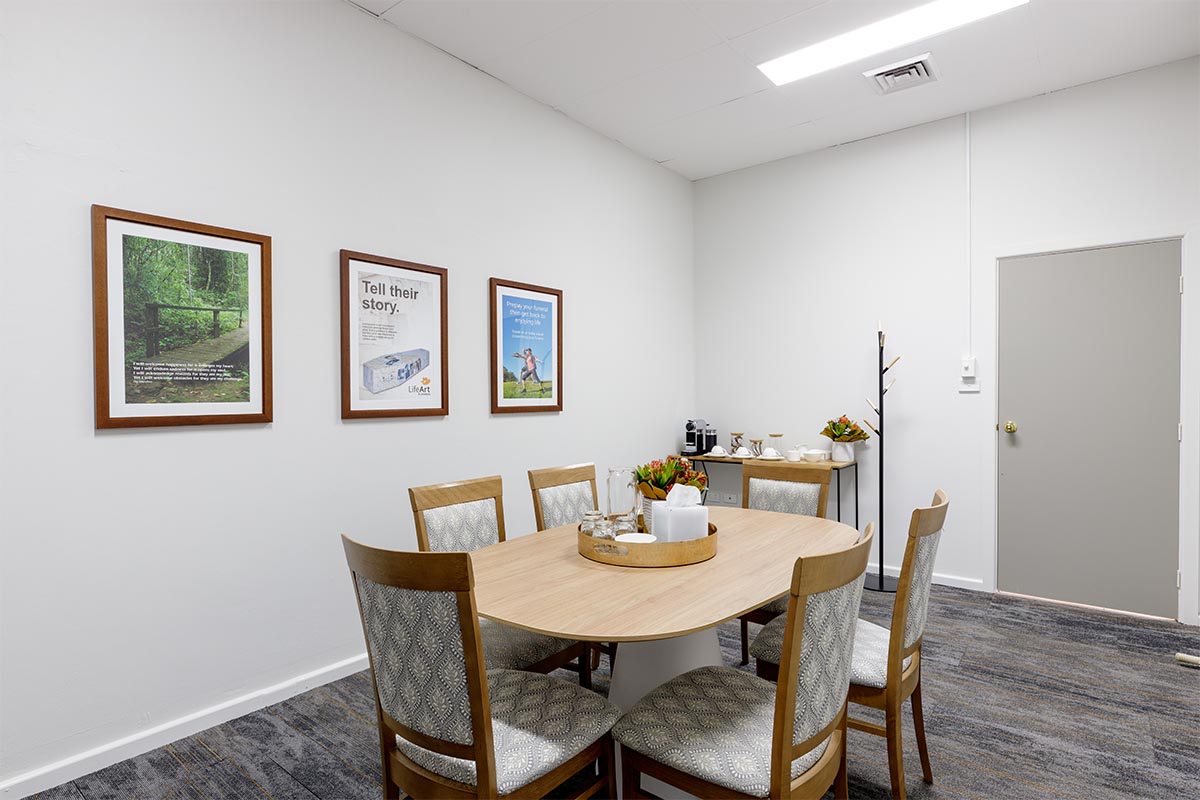 Guardian Funerals Hurstville Arrangement Room
